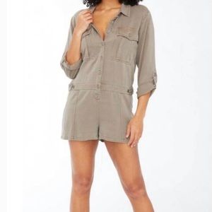 SUNDAYS Senna Romper In Brindle